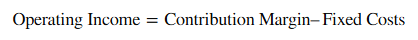formula for Operating Income