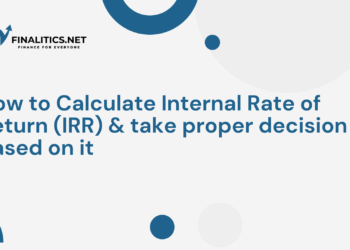 This is an image of How to Calculate Internal Rate of Return (IRR) & take proper decision based on it