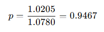 Finding out the probability of repayment