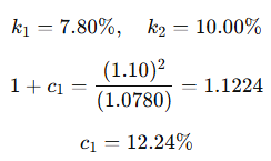 Finding the Expected Corporate Rate (Next Year)